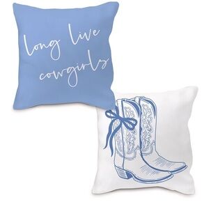 Cowgirl Themed Decorative Pillows